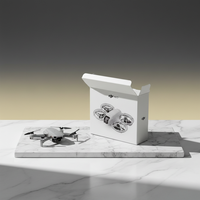 Boîte d'emballage personnalisée pour drones haut de gamme, boîte-cadeau en carton élégante et luxueuse pour la vente au détail d'électronique grand public