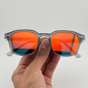 LMA 3507 <strong>Custom</strong> <strong>Lenses</strong> Trending High Quality Designer Retro Shades Mirror Orange UV400 Anti-Reflective <strong>Lens</strong> Unisex Sunglasses - Product Image 2