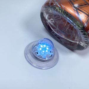 Thanh cổ vũ đạo cụ tùy chỉnh logo EVA nhấp nháy Sticker LED Coaster ánh sáng phát sáng trong bóng tối LED chai ánh sáng - Product Image 2