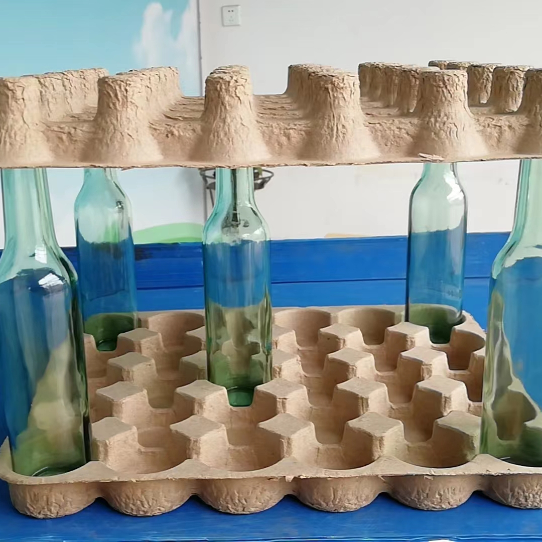 Пользовательский Защитный упаковочный лоток для винных бутылок, Отправитель для упаковки пива