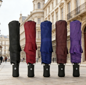 Wholesale Price Automatic 3-folding <b>Large</b> Outdoor Waterproof Parasol <b>Umbrella</b> with logo - Product Image 4