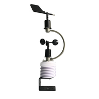 Personnalisé Gsa CO2 CO NO2 SO2 O3 Temp Humi Pression Anémomètre Direction de la vitesse du vent Météorologiquement Station Météo Capteur