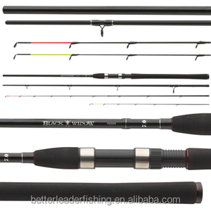 Topline vente en gros de haute qualité 24T carbone 3.6m poignée EVA 3 sections carpe mangeoire canne à pêche - Product Image 5