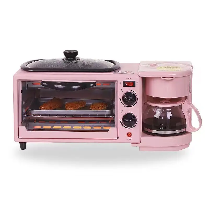 Кофе-машина для завтрака, духовка, сковорода для завтрака