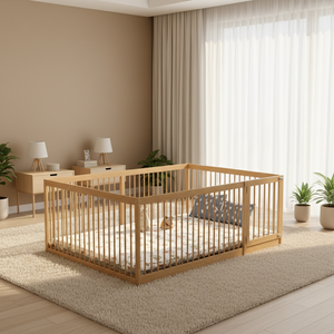 <span class=keywords><strong>Lit</strong></span> de sécurité moderne en bois massif pour enfants - Product Image 3