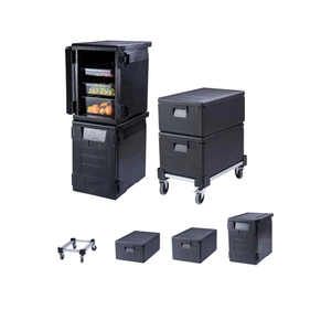 Contenedor Térmico para Alimentos de 160L, Ultra Pan Carrier, de Plástico, para Restaurantes, Caja Térmica Aislada para Transportar Alimentos - Product Image 5