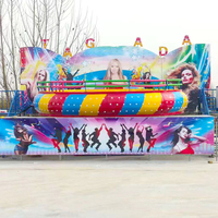 Manège de parc d'attractions palpitant : Jeu familial Crazy Dance Disco Tagada Turntable à vendre
