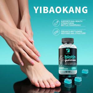 OEM Vitamina Gummies Biotina Gummies 10000 Microgramos de Biotina Pura Suplemento PARA EL Crecimiento del Cabello - Product Image 6