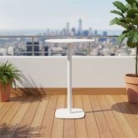 Meubles de maison au design nordique moderne, table à manger compacte, petite table de terrasse pour les petits espaces, appartements