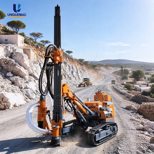ZGYX416-1 Foreuse de roche DTH sur chenilles pour sablage de surface séparé avec collecteur de poussière à sec Afrique - Product Image 1