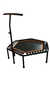 Trampolín Rebounder CreateFun de 53 Pulgadas <span class=keywords><strong>para</strong></span> <span class=keywords><strong>Adultos</strong></span> con Cuerdas Elásticas, Rebounder de Ejercicio <span class=keywords><strong>para</strong></span> <span class=keywords><strong>Adultos</strong></span>, Entrenamiento en Interiores y Exteriores - Product Image 3