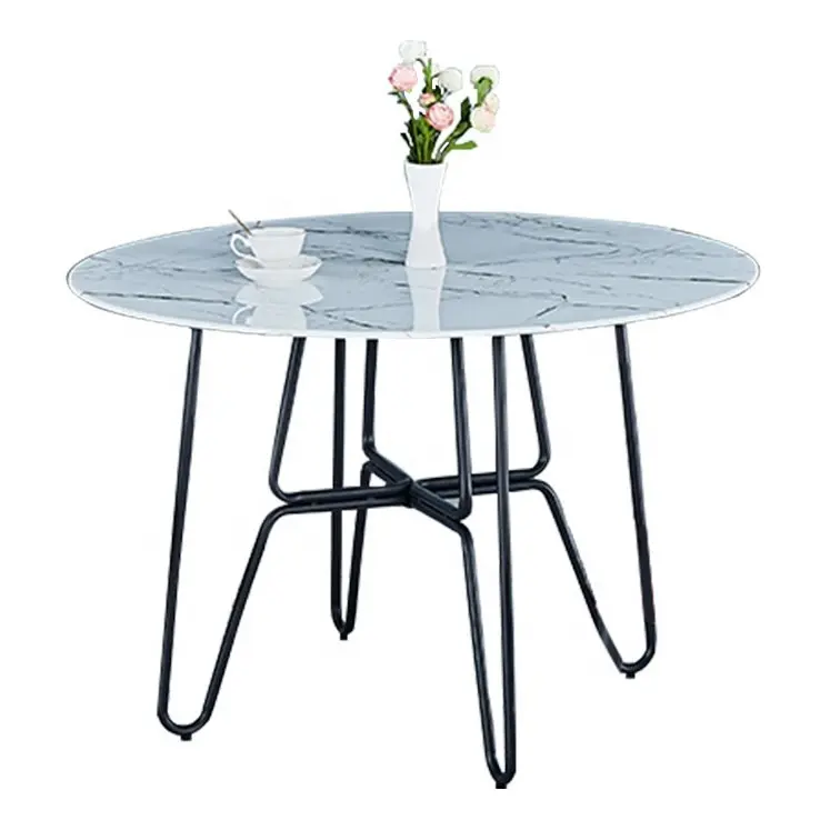 Italian art design furniture rock plate stone stainless steel coffee table living room coffee table modern furniture