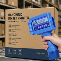 Yaomatec Handheld-Tintenstrahldrucker für T-Shirts, Kleidung, Stoffe, Textilien, Markierung, individuelles Firmenlogo, Muster, 12,7 mm Druckmaschine