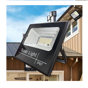 Projecteurs à LED intelligents en alliage d'aluminium étanche IP65 170LM/W Éclairage lumineux Batterie lithium-fer à énergie solaire 5 ans - Product Image 1