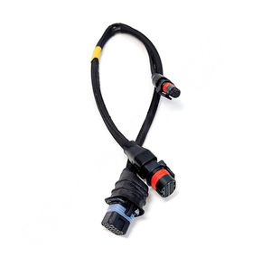 Câble adaptateur de buse centrifuge pour drone agricole T50 (arrière) - Compatible, en cuivre noir et PVC, composant agricole efficace - Product Image 1