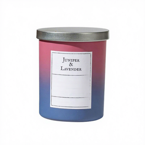 Vela Aromática Moderna de Color Degradado, de Alta Gama, Hecha a Mano con Cera de Soya, de Larga Duración, para San Valentín y Pascua - Product Image 2