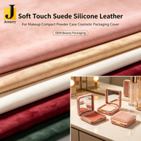 Étui de décoration automobile Jemery en cuir suédé souple, silicone, métallique, extensible et imperméable, OEM
