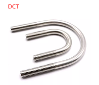 Boulons en U authentiques en acier inoxydable 304, vis en forme de U, colliers de serrage en U pour tuyaux, colliers de serrage, M6 M8 M10 M12 M16
