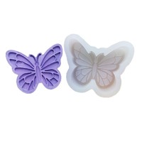 Moule à gâteau en silicone résistant à la chaleur en forme de papillon 3D pour mousse, desserts au chocolat, fabrication de savon d'aromathérapie - Démoulage facile