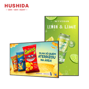 32 43 49 55 Inch 700Nits <strong>Multimedia</strong> Tv Lcd <strong>Digital</strong> Signage Super Slim Wall Mounting Advertising <strong>Player</strong> - Product Image 1