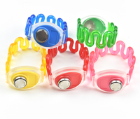 Bracelet porte-clés Dallas Zhizaibide TM1990A-F5 (ABS, acier inoxydable, étanche, carte de contact protocole 1-Wire) pour contrôle d'accès LH-TMWD