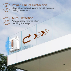 <span class=keywords><strong>Robot</strong></span> nettoyeur de vitres électrique <span class=keywords><strong>sans</strong></span> <span class=keywords><strong>fil</strong></span> à télécommande de haute technologie de marque privée pour essuyer les vitres dans les immeubles de grande hauteur - Product Image 6