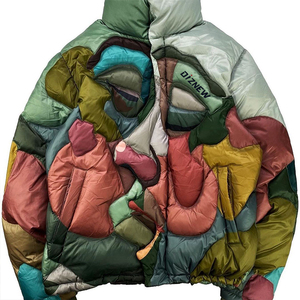 DiZNEW Manteaux d'hiver pour hommes <span class=keywords><strong>en</strong></span> duvet de conception personnalisée, résistants, 2024, manteaux <span class=keywords><strong>en</strong></span> duvet de mousse, vente <span class=keywords><strong>en</strong></span> gros - Product Image 2