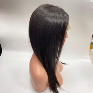 Perruque en cheveux naturels sans colle, perruque à dentelle frontale, cheveux naturels, dentelle frontale vietnamienne naturelle, sans colle, perruque à dentelle haute densité, vente en gros - Product Image 3