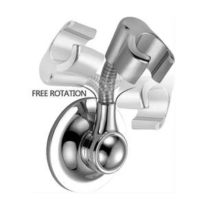 Support de pommeau de <span class=keywords><strong>douche</strong></span> <span class=keywords><strong>ventouse</strong></span> support de <span class=keywords><strong>douche</strong></span> réglable support de pommeau de <span class=keywords><strong>douche</strong></span> pivotant Design chromé pour Camping maison hôtel - Product Image 3