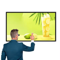 Écran LCD publicitaire numérique de 21,5 pouces pour ascenseurs intérieurs, centres commerciaux, restaurants, magasins de détail, menus