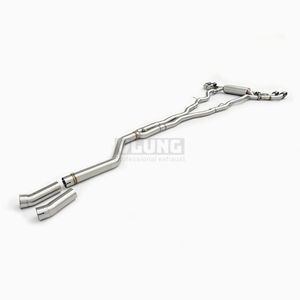 Sistema de Escape Catback con Válvula Inteligente de Acero Inoxidable Pulido para BMW <span class=keywords><strong>530</strong></span>/530i <span class=keywords><strong>G30</strong></span> 2.0T B48 2018-2024, Mejora de Sonido Agresivo - Product Image 4