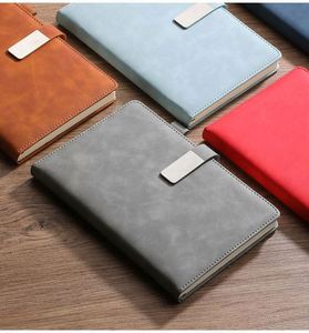 2025 Promotional Custom Logo Business Note Book A5 Pu Leather Diary Hardcover Journal <b>Notebook</b> With Pen Slot Holder - Product Image 2