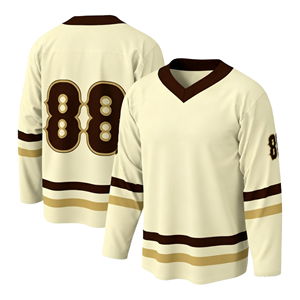 Venta al por mayor de camisetas de hockey de estilo profesional con logotipo personalizado, uniformes de hockey sobre patines de calidad para hombres, camiseta de hockey sublimada con tinte para jugador de hockey - Product Image 5