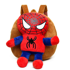 Venta al por mayor Cute Cartoon Kindergarten 1-3 años de edad Niños y niñas Baby Schoolbag Cute Spider Man Niños <span class=keywords><strong>Mochila</strong></span> de viaje - Product Image 4