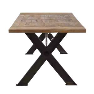 Tavolo e sedie stile minimalista americano rustico risparmio di spazio solido in legno tavolo da pranzo <span class=keywords><strong>set</strong></span> - Product Image 6