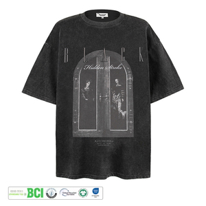 เสื้อยืดพิมพ์ลายกราฟิกผู้ชาย Sssaint Louis Vintage ผ้าฝ้าย 100% คอกลมทรงหลวม ซักแล้ว แห้งเร็ว ระบายอากาศได้ดี - Product Image 2