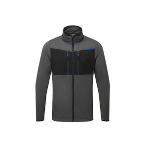 PORTWEST - T756MGRS WX3 Full Zip Tech Fleece Metal Grey - EAN 5036108387922 WORK HOODIES - Product Image 1
