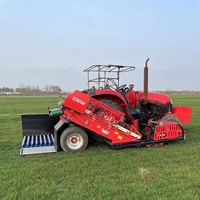 Épandeur de graines d'herbe arrière pour tracteur Modèle 1800 Planteuse de gazon et de pelouse Récolteuse de gazon et de pelouse