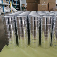 Ruban adhésif en aluminium résistant à la chaleur 60um pour l'étanchéité des conduits HVAC et l'isolation thermique, ruban adhésif en aluminium argenté 0,06 mm