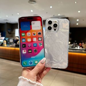 Funda para teléfono con diseño de plumas, proceso IMD, a prueba de golpes, suave, de TPU, con brillo, protección total para iPhone - Product Image 2