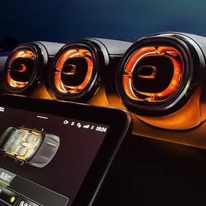 Acessórios para carro luz LED de ventilação de ar decorativa luz ambiente para Mercedes Benz Classe C W206 GLC X254