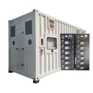 10KW 1000KW 0.5MW 1MW 2MW 리튬 이온 에너지 태양열 저장 시스템 LiFePO4 ESS 컨테이너 용 배터리
