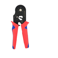 HSC8 6-6A/6-6 Mini pince électrique 0.25-6mm 23-10AWG Outils de sertissage de bornes tubulaires en acier
