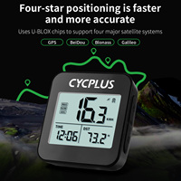 TOSUOD Komputer Sepeda GPS Nirkabel 600mAh IPX6 Speedometer Latihan Pendakian MTB untuk Pesepeda