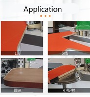 2025 nouveau produit rentable Mdf travail du bois Auto Pvc Edge Banding Machine fabrique courbe et droite Mdf