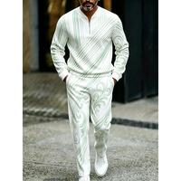 Costume homme Y2 pour l'expédition transfrontalière Lazada en 48 heures, impression numérique 3D, extensible dans quatre directions, fermeture éclair