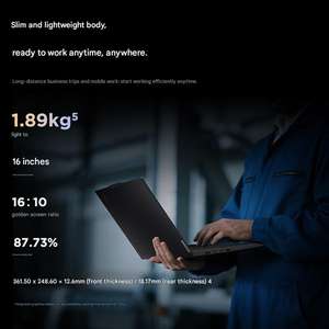 ThinkPad P16s Nuevo de Fábrica, Intel Core Ultra 7 255H 2.0GHz, 32GB DDR5, 1TB SSD, 16 Pulgadas, WiFi7, Teclado en Inglés, para Negocios - Product Image 5