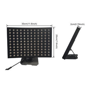 Doble chip 660nm 850nm <span class=keywords><strong>Luz</strong></span> roja <span class=keywords><strong>Luz</strong></span> infrarroja cercana Hogar Sauna escritorio cualquier Ángel soporte ajustable Panel de <span class=keywords><strong>terapia</strong></span> de <span class=keywords><strong>luz</strong></span> - Product Image 2