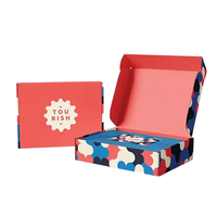 Caja de Envío Personalizada de Moda, Diseño de Camuflaje Único, Corrugada, Reciclable, con Laminación Mate, Diseño de Logotipo Gratuito
