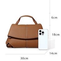 Sac seau vintage personnalisé pour femmes, sac à bandoulière en cuir véritable, sac à main de luxe, sac à main de créateur, OEM ODM, vente en gros